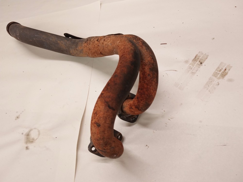 Yamaha TT600 exhaust pipe header with guard Fits 1983-1994