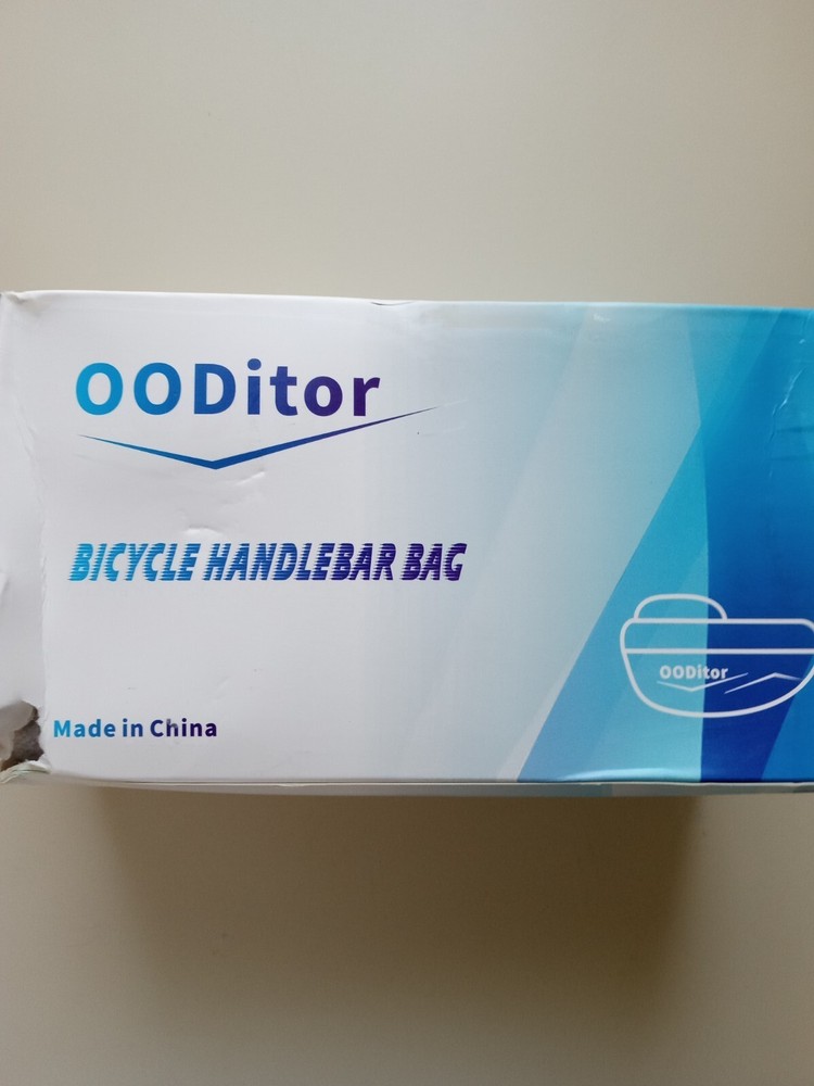 OODITOR Bicycle Handlebar Bag NEW OPEN BOX 7.5/4/4 Inches