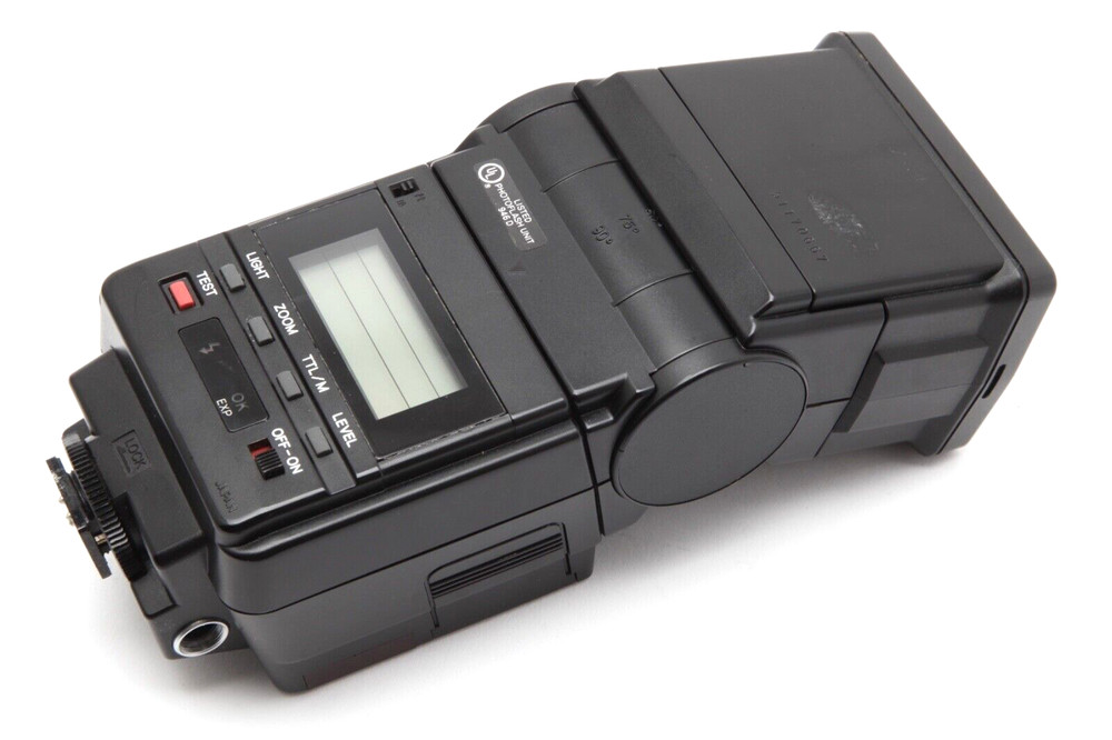 Very Clean Minolta Maxxum 4000 AF Flash with Case #45088