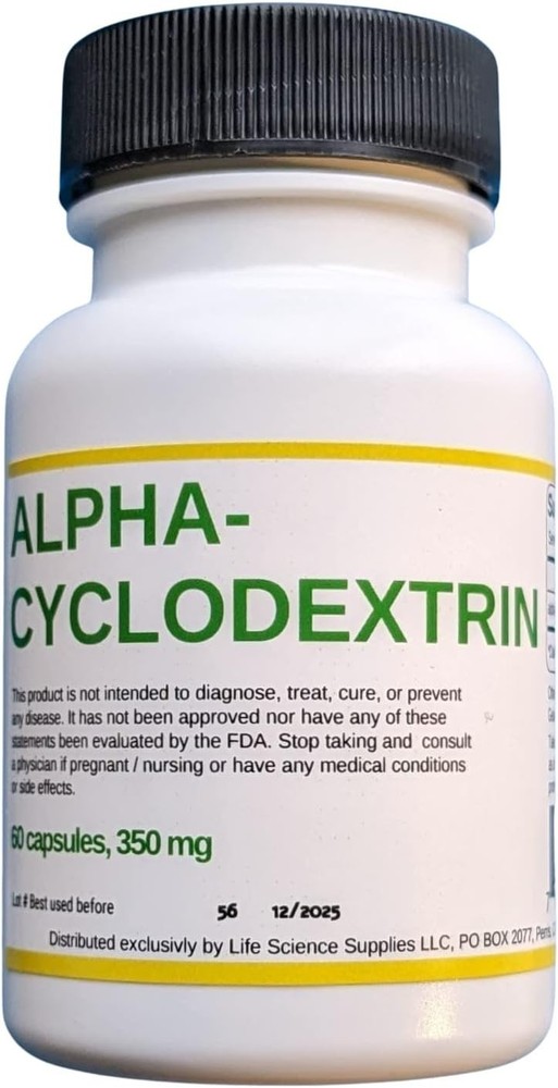 Alpha Cyclodextrin Capsules, 60 ct