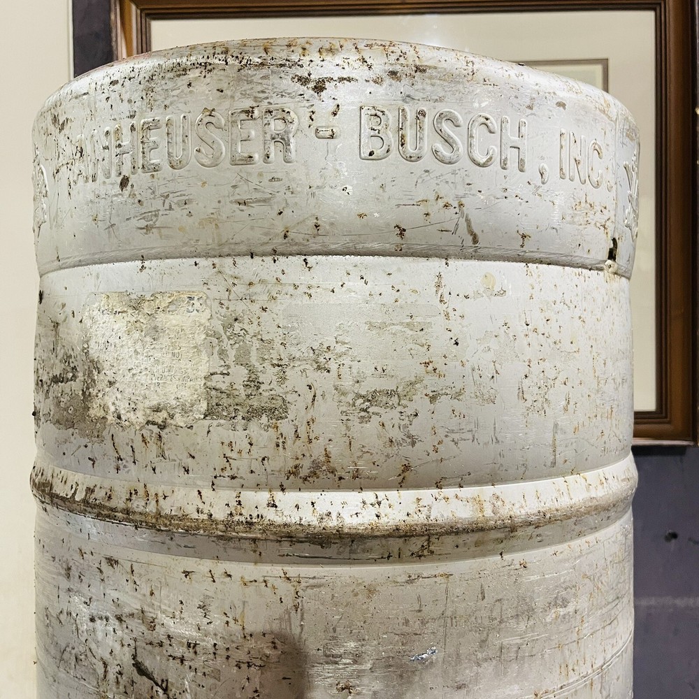 Empty Anheuser Busch Bud Light Keg 1/2 Barrel BIN