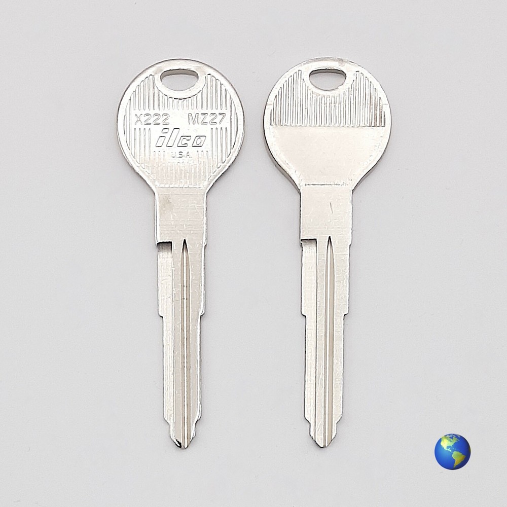 MZ27 Key Blanks for Various Models by Mazda (2 Keys)