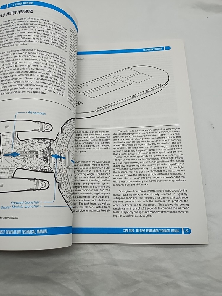 Star Trek The Next Generation Technical Manual Book