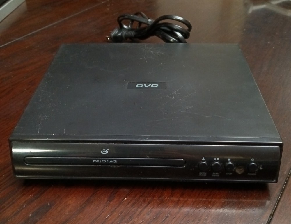 GPX D200B Programmable Drawer-Load DVD Player No Remote Tested Working Fast Ship