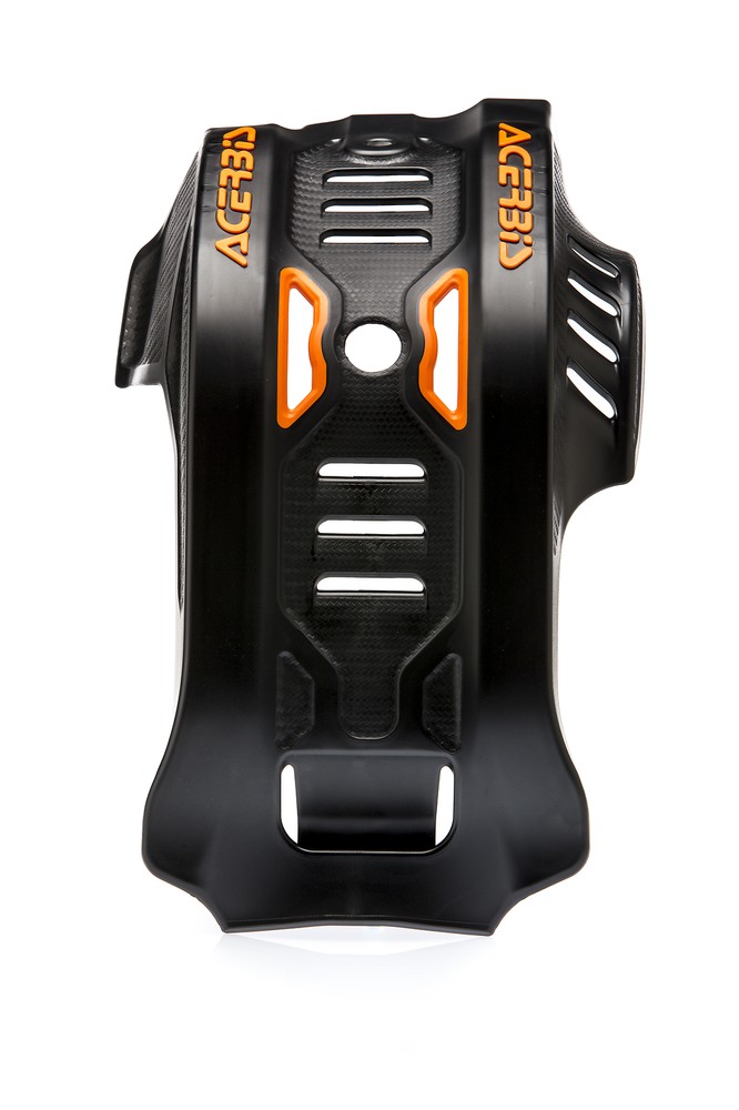 Acerbis Skid Plate Black/Orange 2791645229