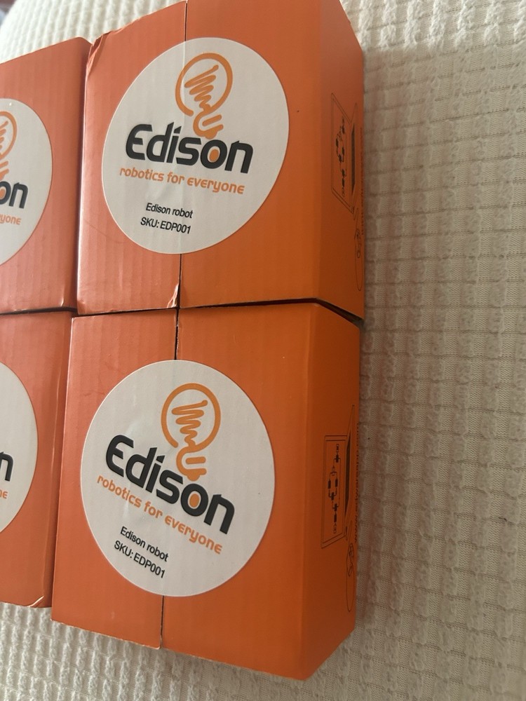 4 Sealed new Coding Edison Robot STEM