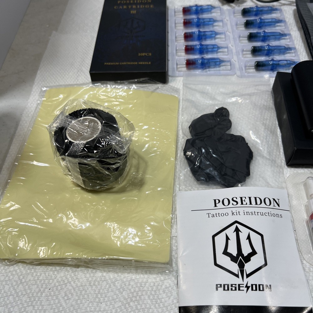 Poseidon Tattoo Kit New B5
