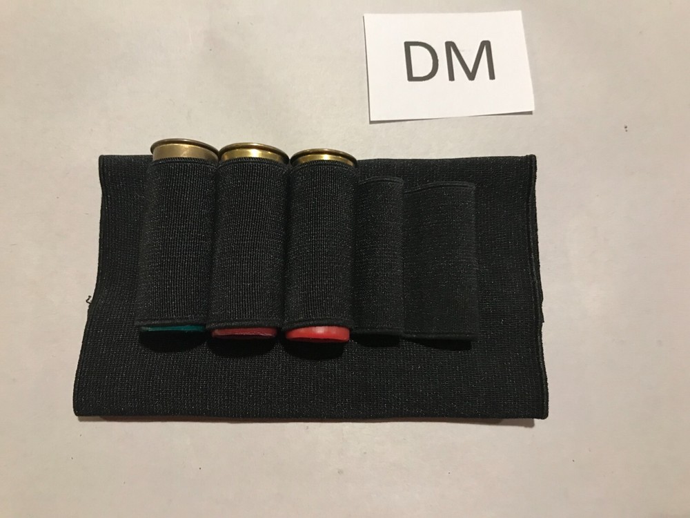 12 or 20 GA. Elastic Shotgun Butt Cuff