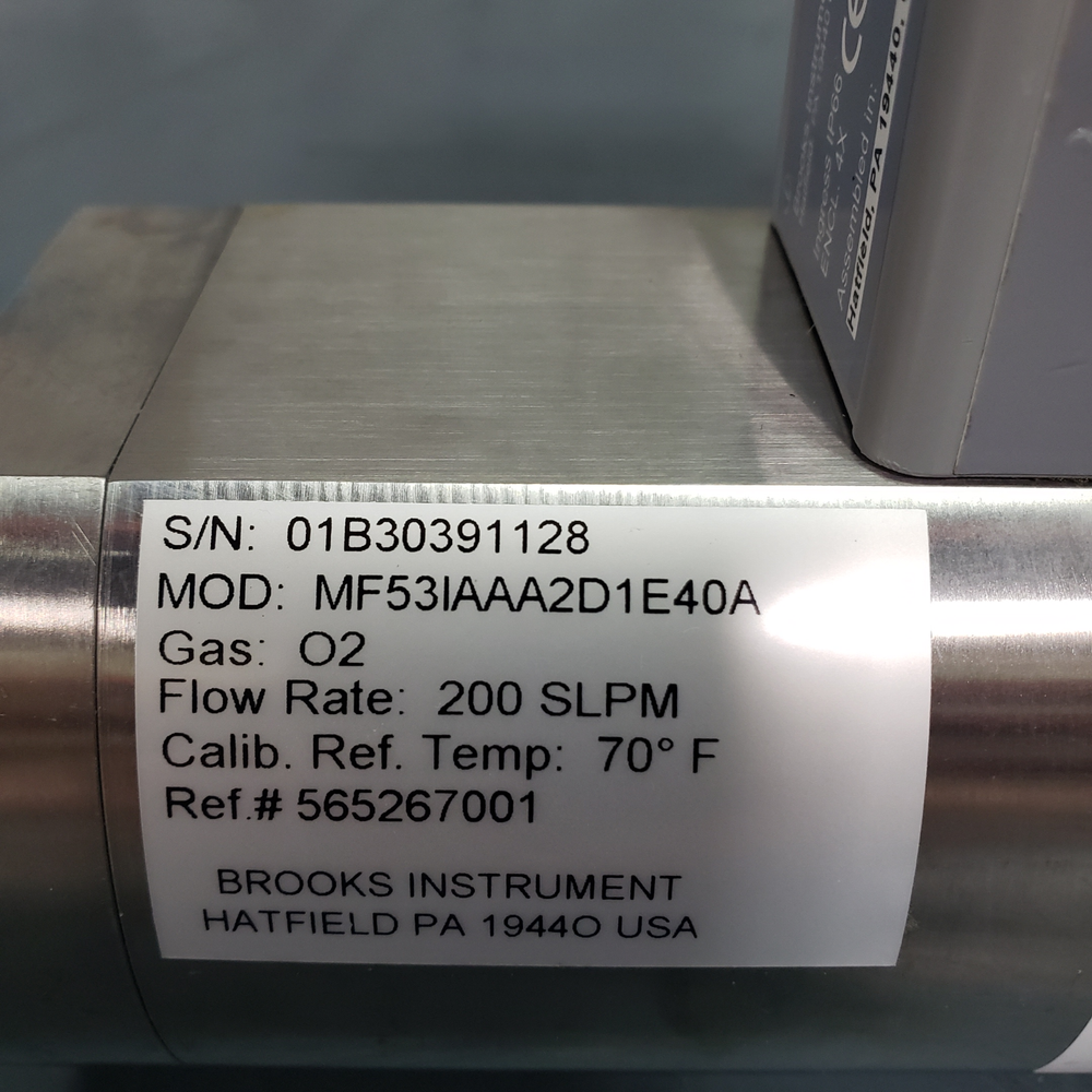 Brooks MF Series Mass Flow Controller MF531AAA201E40A