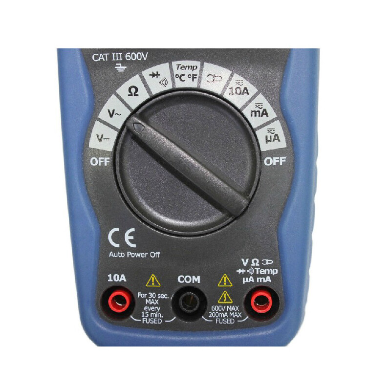 CEM DT-922 Compact True RMS Digital Multimeter Digital Display