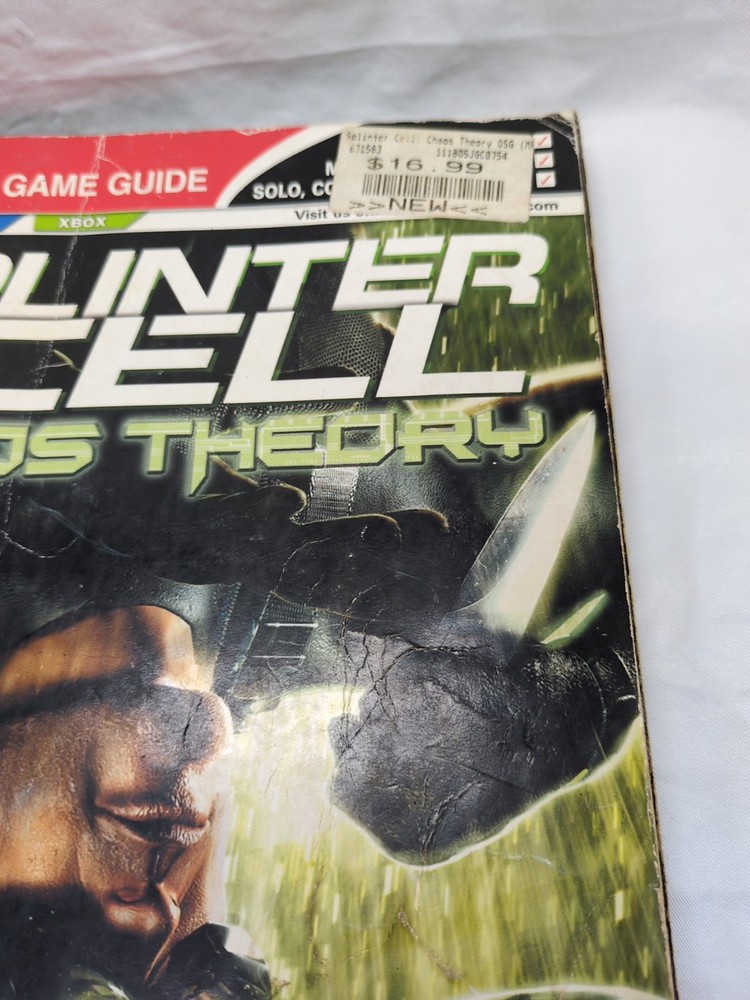 Splinter Cell Chaos Theory Tom Clancys Strategy Guide Book
