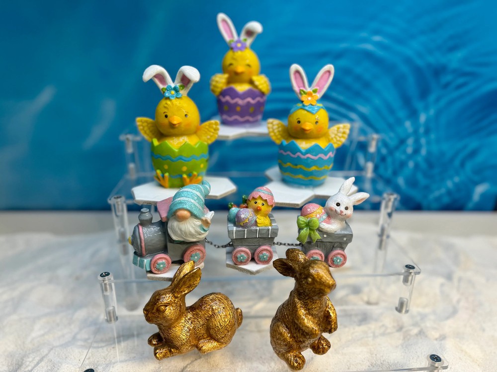 Easter aquarium Decor