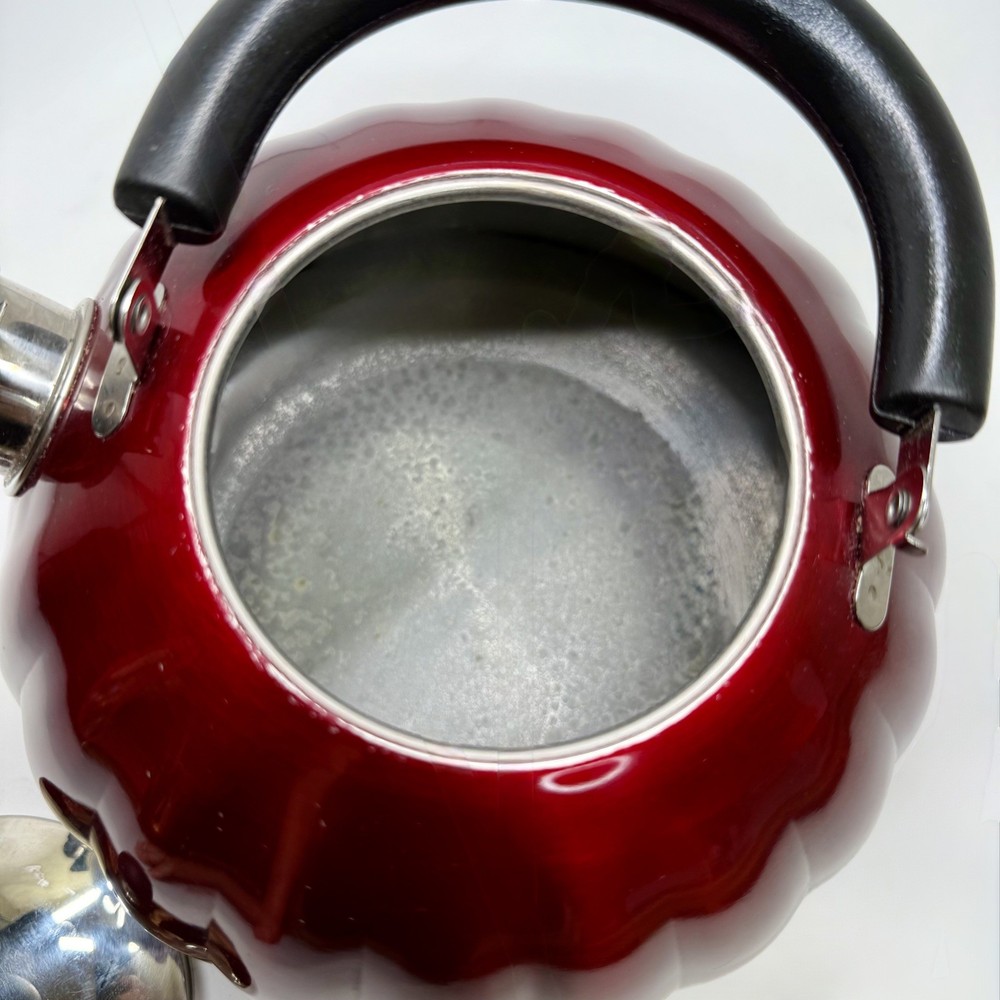 Mr. Coffee Twining 2.1 Qt. Pumpkin Tea Kettle - Red