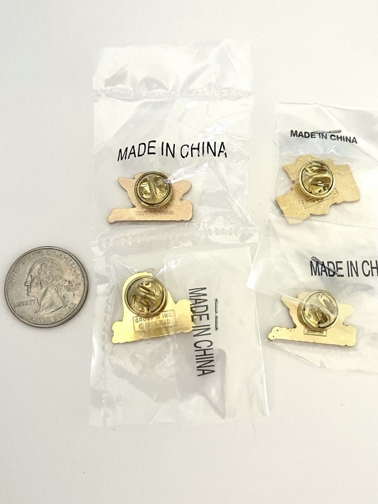 McDonald’s Button Lapel Hat/Shirt Pins Assorted McDonald’s Characters Pins 4PC