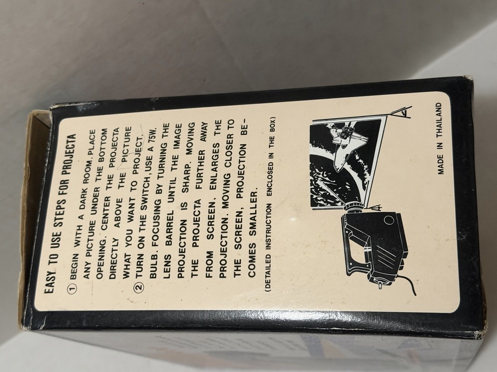 Vintage Projecta Scope PJ768 Image Projector Works