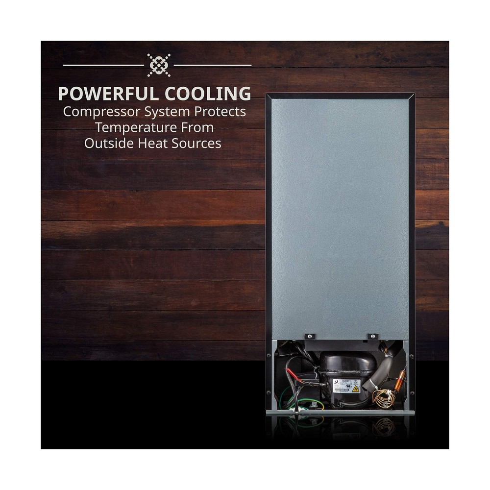 Ivation 18 Bottle Compressor Wine Cooler Refrigerator w/Lock | Large Freestan...