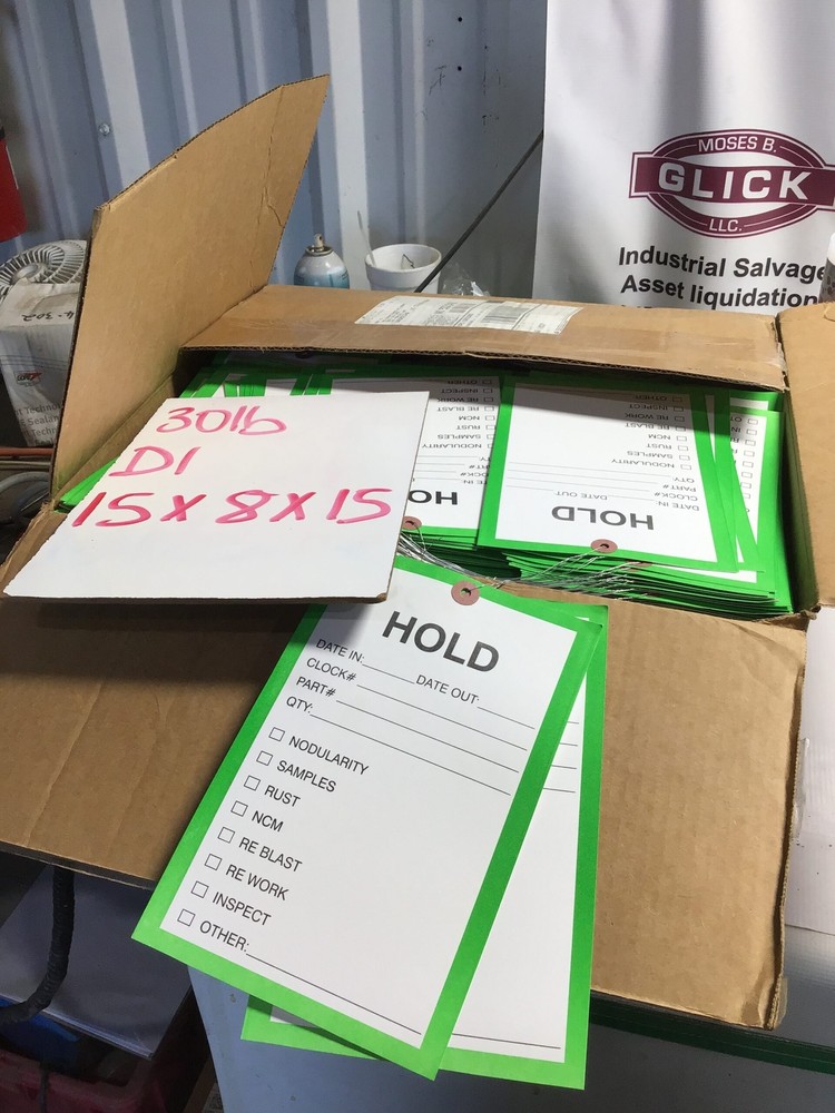 NEW!! custom hold tags approx 1000