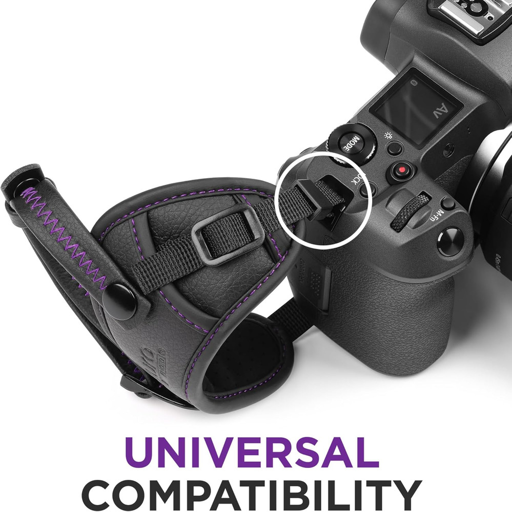 Camera Strap - Camera Wrist Strap with Rapid Fire Hand Grip, Padded Wrist Holder