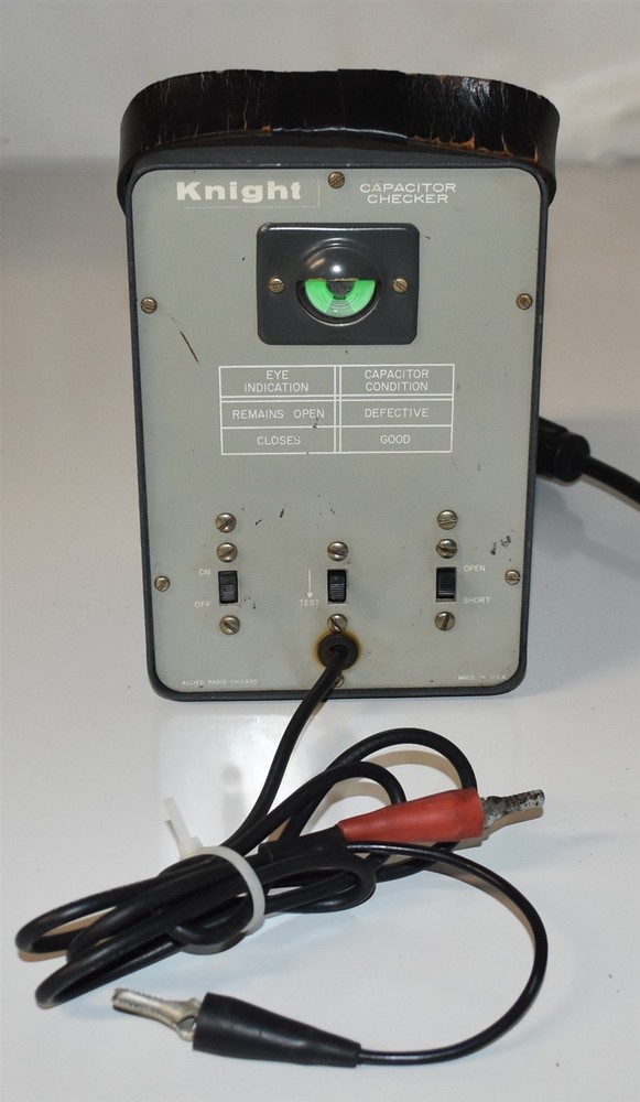 KNIGHT F-119 CAPACITOR CHECKER