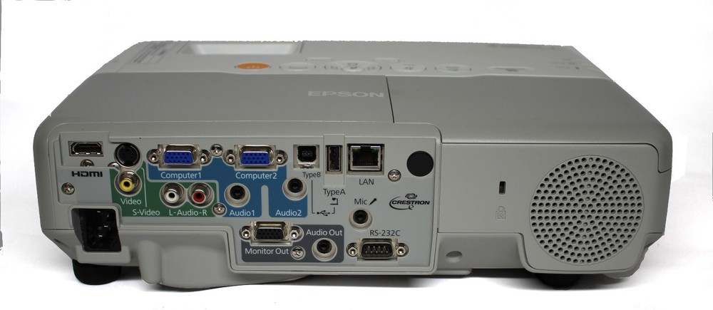 Epson Powerlite 95 Projector (1932 Bulb Hours - Missing mounting inserts)