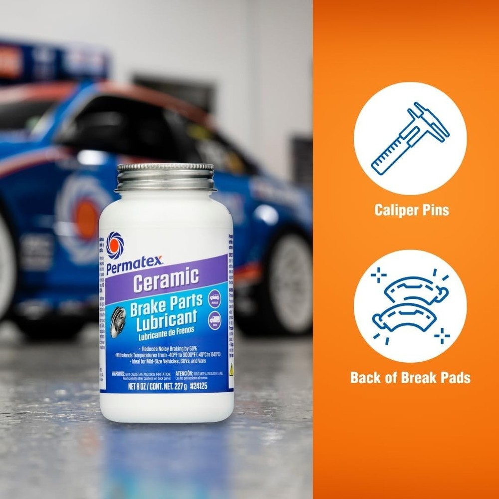 Ultimate 8 oz. Synthetic Brake Lubricant with Ceramic Solids - Quiet Performance