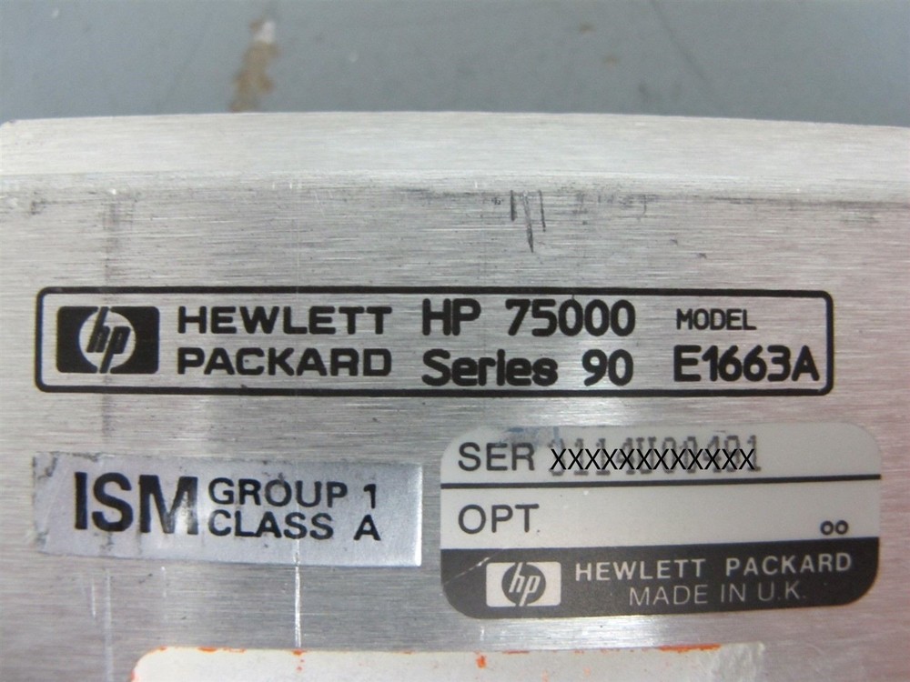 HP Agilent E1663A Sonet/SDH Electrical Interface VXI Module