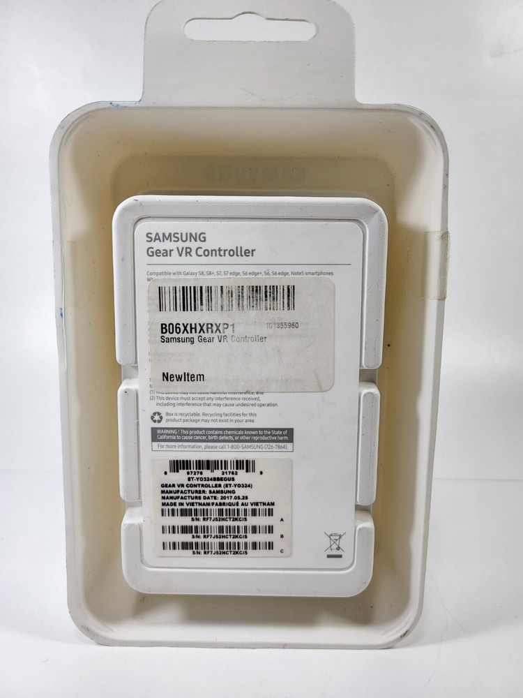 Samsung ET-Y0324 Gear VR Virtual Reality Remote Controller