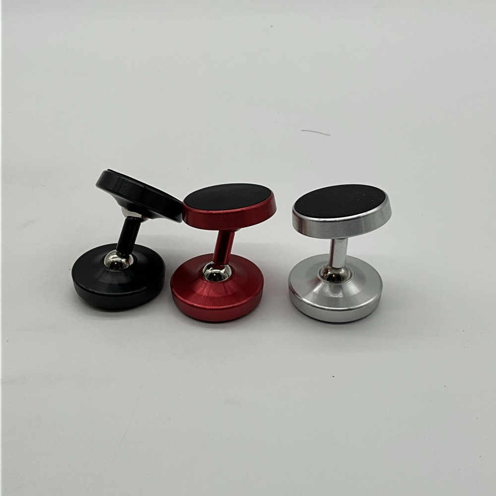 Double-Sided Magnetic Holder – Silver, Black, Red – Strong 5 oz Capacity EA
