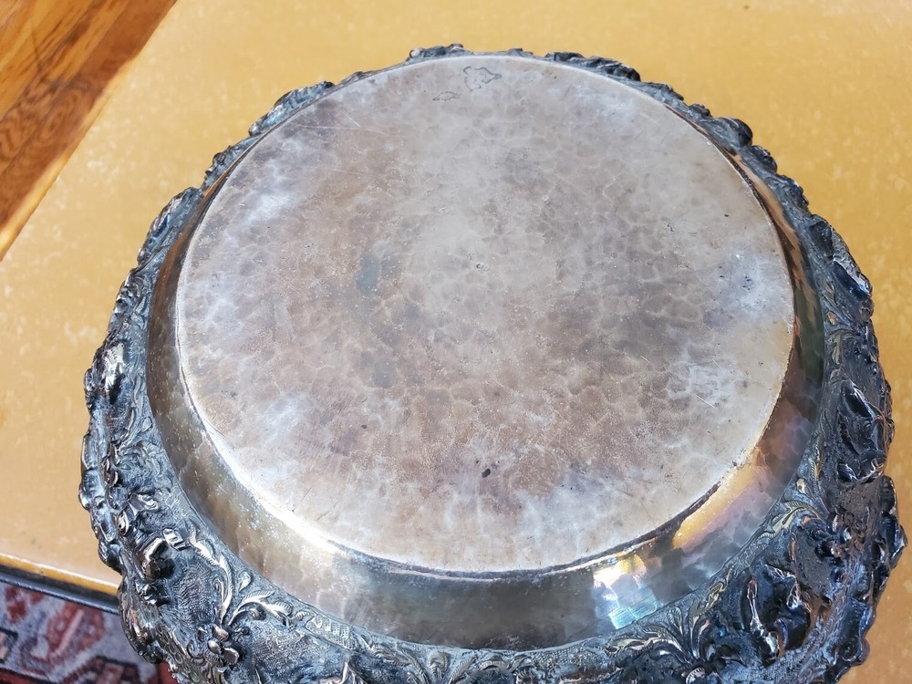 burmese silver bowl