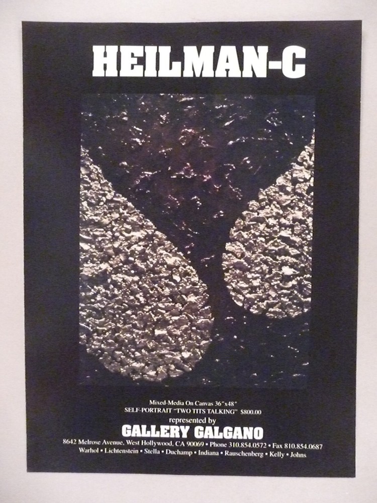Heilman-C MAGAZINE AD - 1996