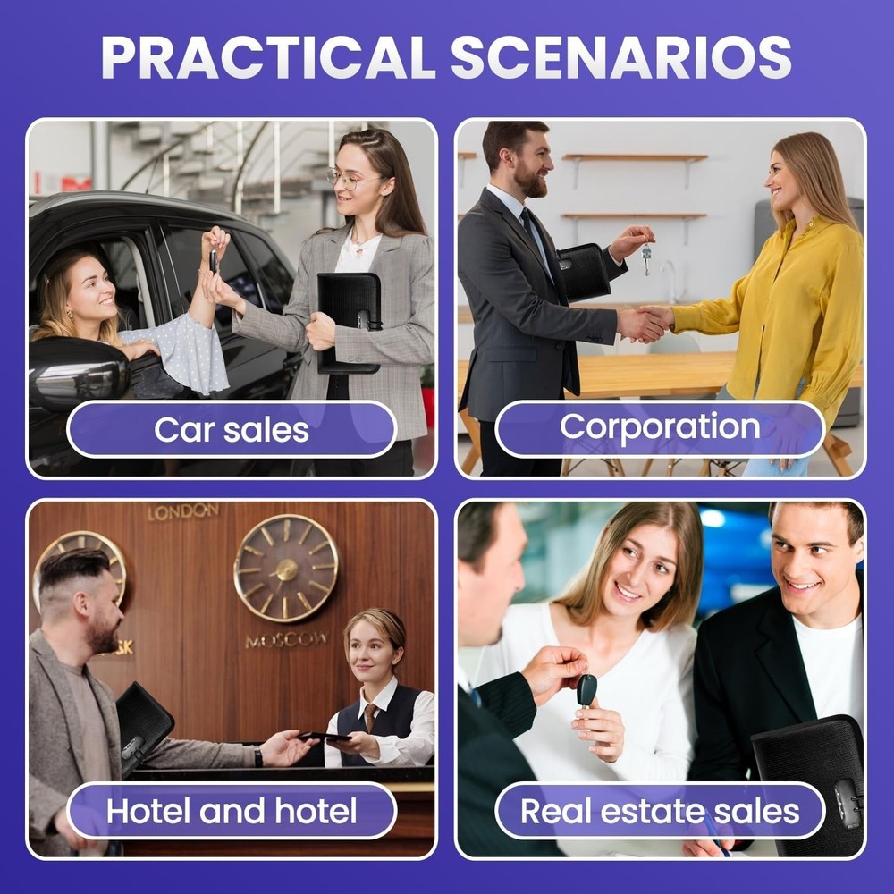 20Key Storage Box w/ Code Key Cabinet Organizer Wall Mount with Combination Lock