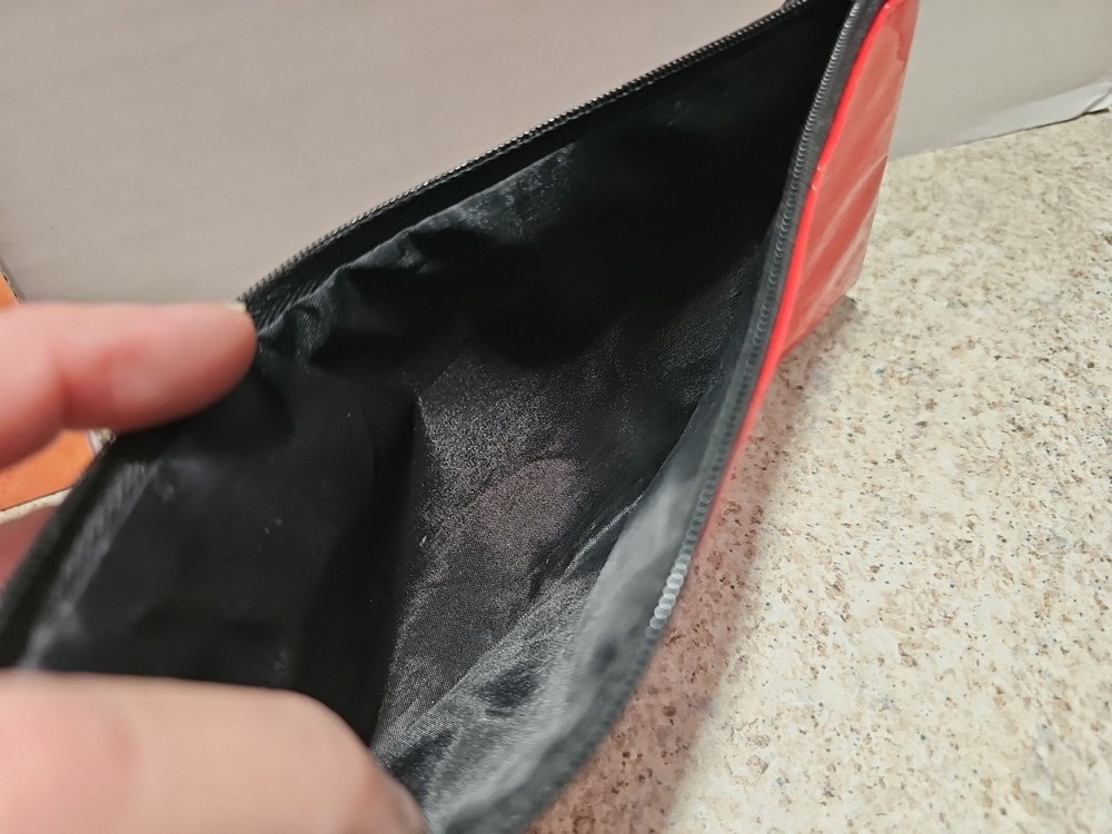 Smashbox Red Cosmetic Makeup Pouch