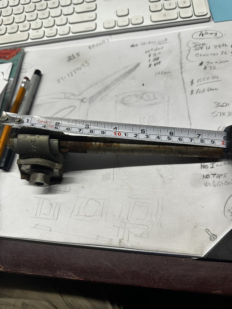 "COLUMBA Vintage Seatpost 8"