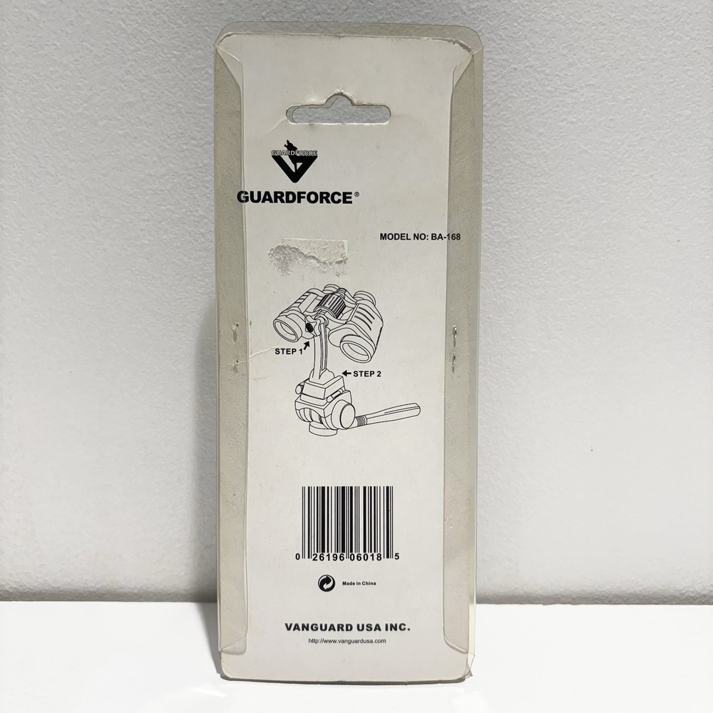 NEW! Vanguard Guardforce Binocular Adapter, BA-168, Sealed