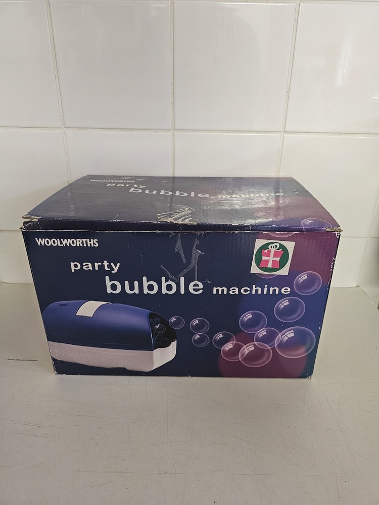 Vintage Woolworths Party Bubbles Machine