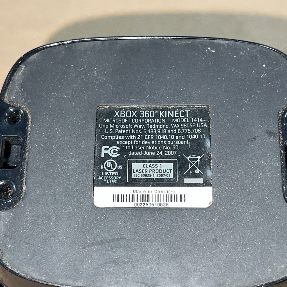 Xbox 360 Kinect Sensor Black