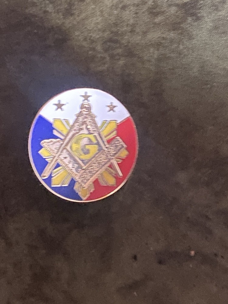 Secret Society Masonic Lapel Pin