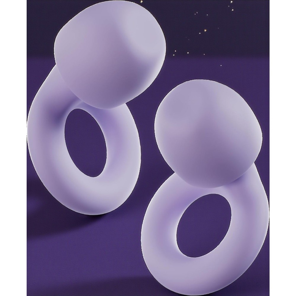 Loop Quiet 2 Earplugs Violet Open Box Noise Reduction Comfortable Fit Unused