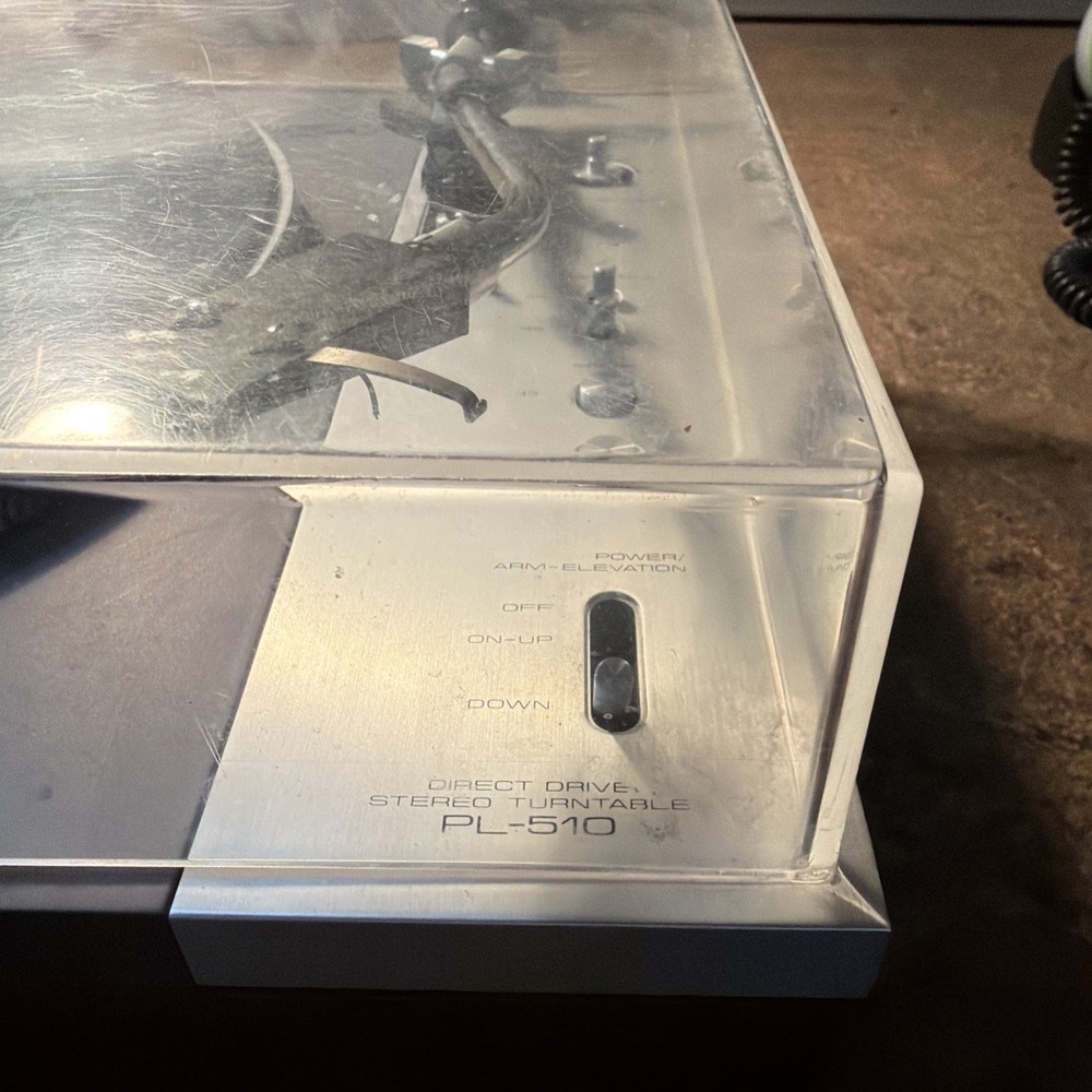 Pioneer PL-510 Turntable Automatic Return *untested*