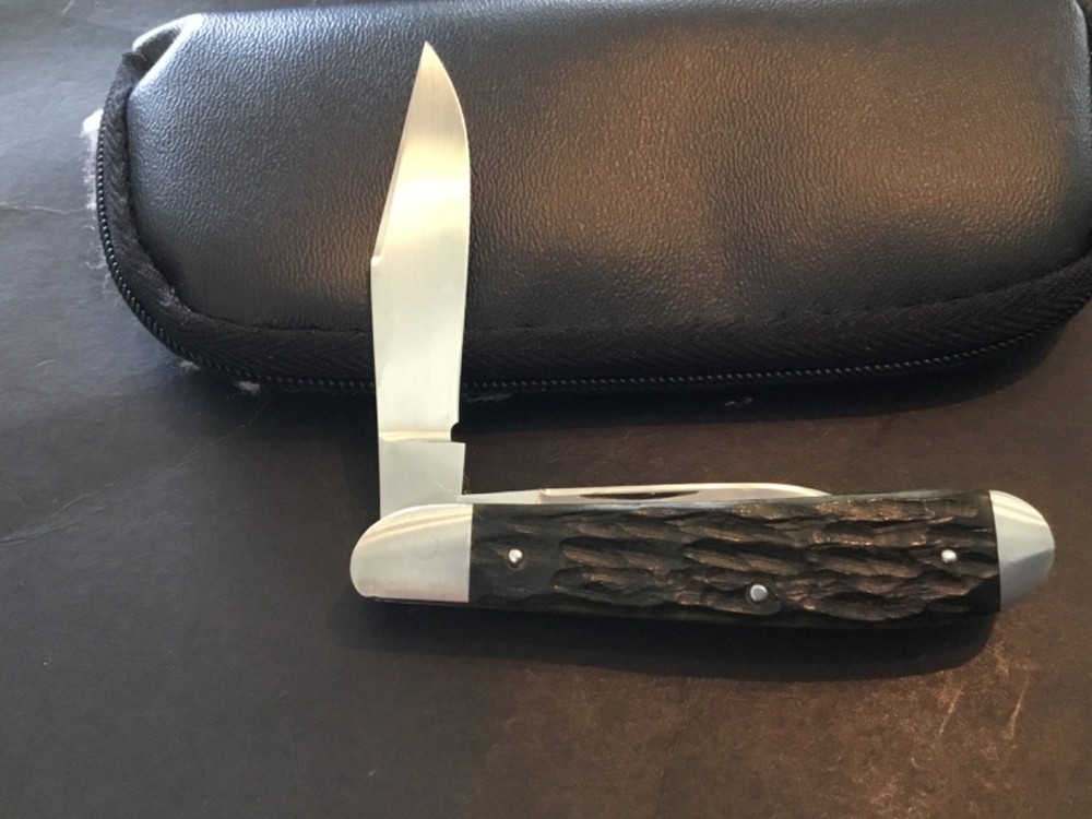 Custom Joel Chamblin 2bld Slipjoint Folder Folding Knife