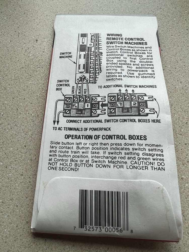 #56 Atlas HO Scale Switch Control Boxes New In Package.
