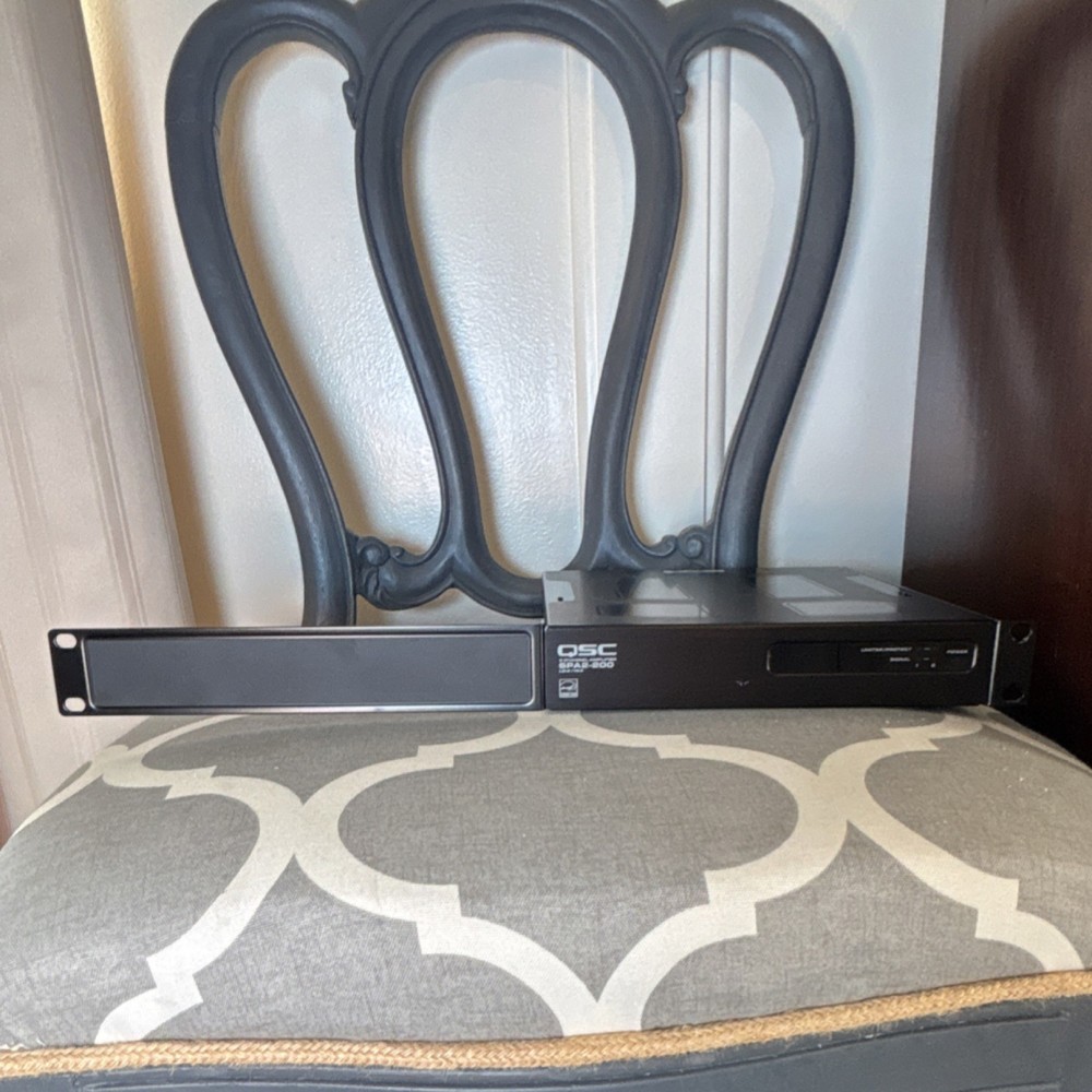 Untested QSC SPA2-200 200W Power Amplifier