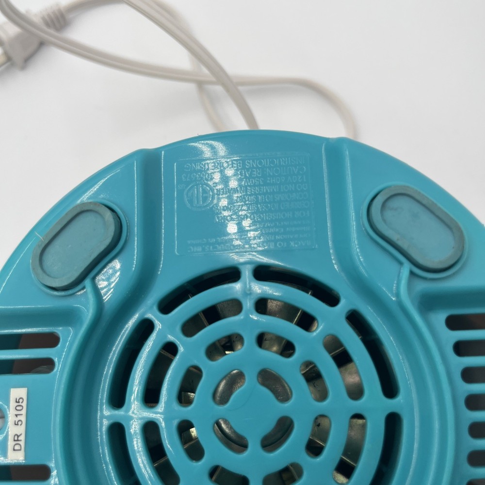 Back to Basics Blender Express Compact Blender Light Blue White Tested Working