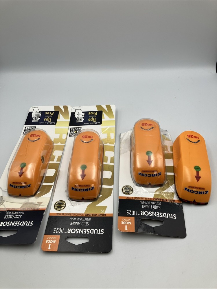 Zircon-StudSensor HD25 Stud Finder lot
