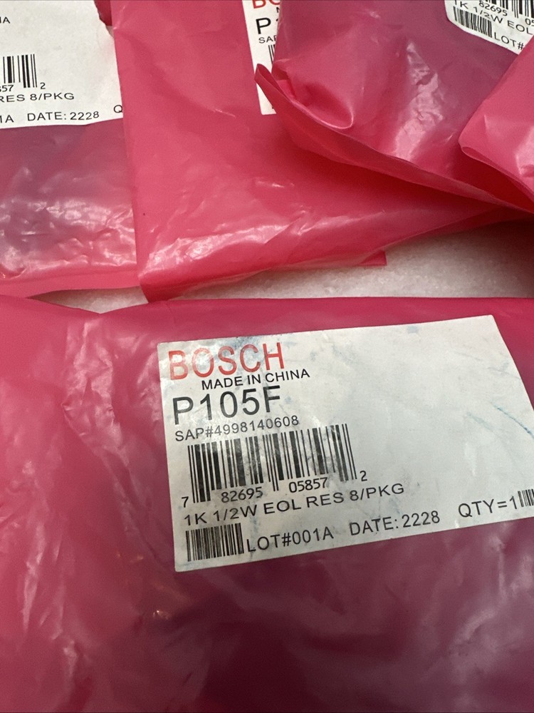 Bosch P105F 1K 1/2W EOL RES 8/Pkg (37)