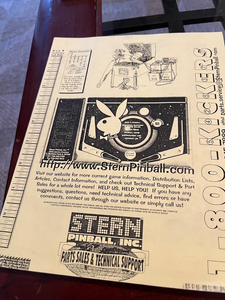 Playboy Pinball Manual