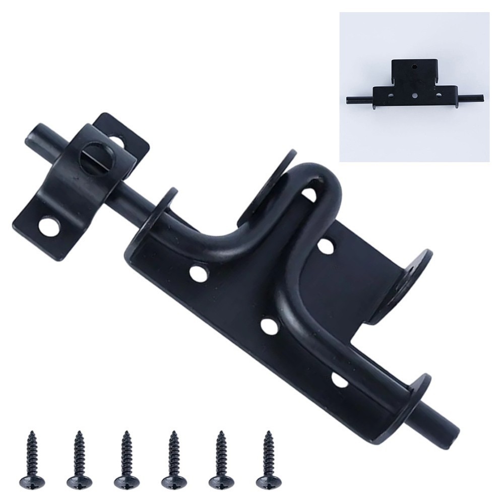 Multi Functional Iron Slide Bolt Lock Perfect Addition to Your Security Setup