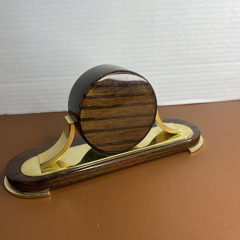 CHASS DESK OR SHELF MANTEL CLOCK