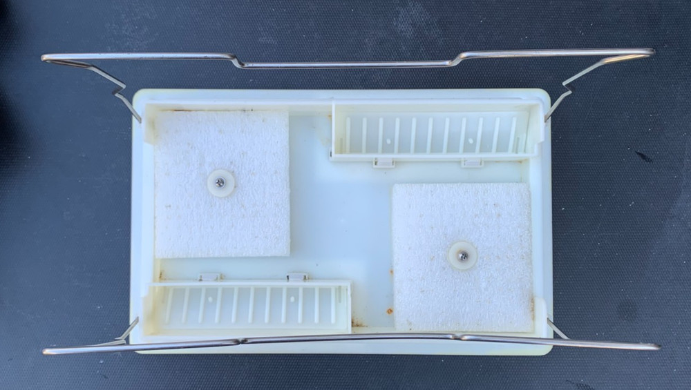 Used Aquabot Junior basket and filter
