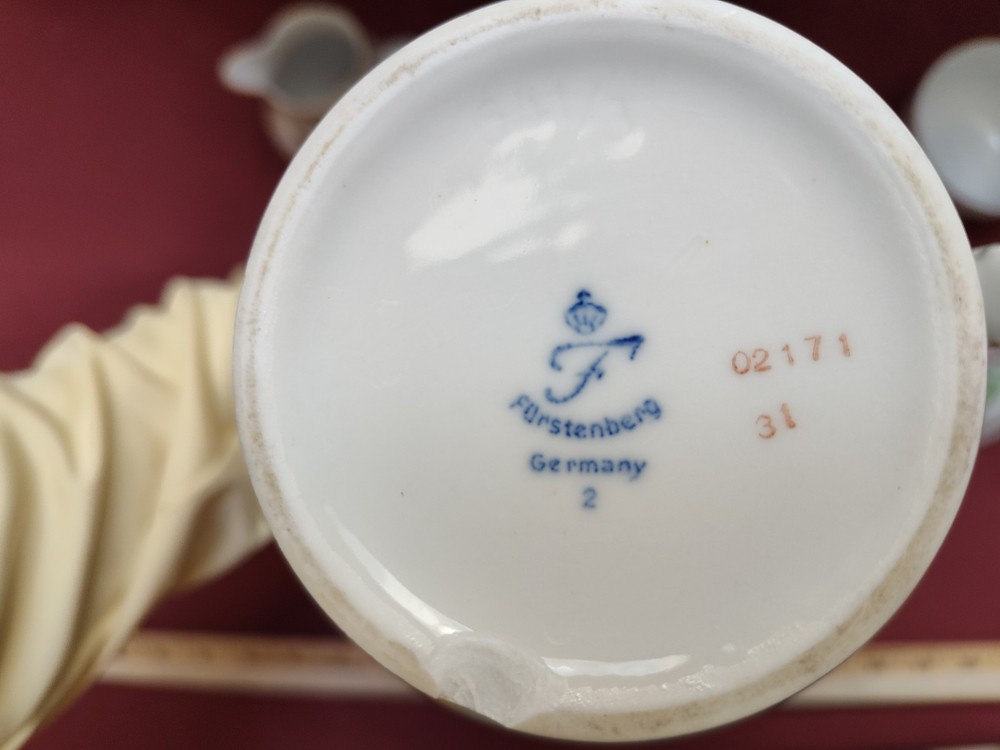 Furstenberg Porcelain Coffee Serving Set
